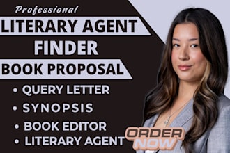 find literary agent for fiction book nonfiction ebook movie script children book