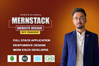 be your professional mern stack developer in react, next, node, and nest