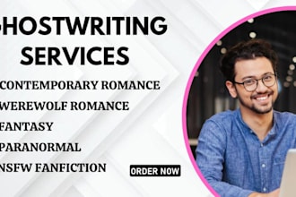 ghostwrite contemporary romance, werewolf romance dark romance nsfw fanfiction