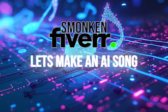 create custom ai song and up on music stores