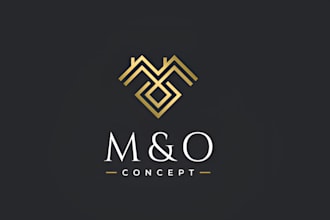 do a creative luxury architect logo