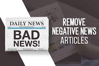 permanently remove mugshots, cases, articles news delete negative links google