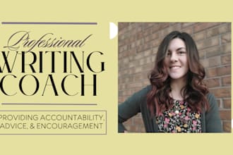 be your fiction writing coach and mentor