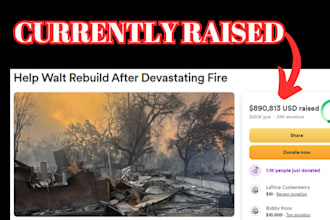 get 50m donor for your crowdfunding campaign,gofundme to skyrocket your project