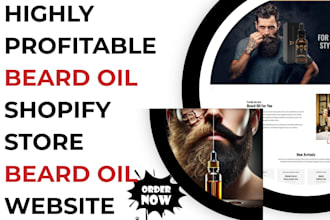 design beard oil website beard oil shopify store beard oil shopify store setup