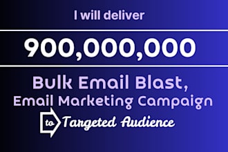 do bulk email blast, email marketing and email marketing campaign
