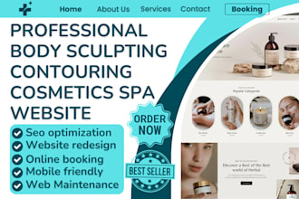 design body sculpting body contouring liposuction cosmetics spa massage website