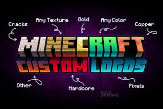 design your custom minecraft logo