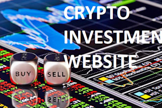 develop cryptocurrency exchange website, crypto investment website, mlm website