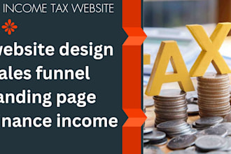design bookkeeping credit repair website income  tax preparation website