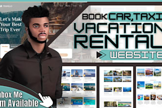 design stunning wix vacation rental wordpress car rental taxi booking websites