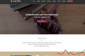 design notary website notary public site notary landing page wordpress page