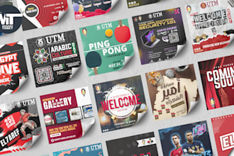 design social media posters