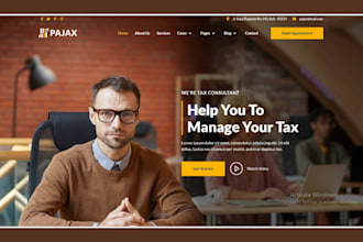 build bookkeeping website income tax website accounting website finance leads