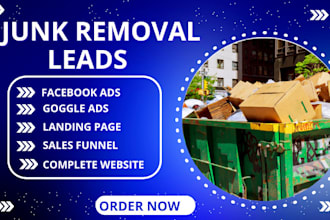 removal leads, junk hauling leads junk removal leads junk removal website