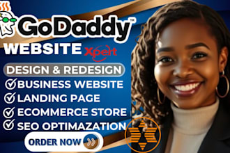 godaddy website redesign godaddy website design develop godaddy