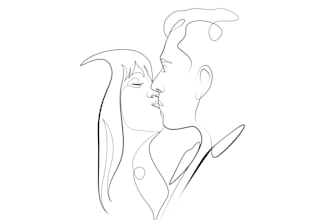 do minimalistic line art