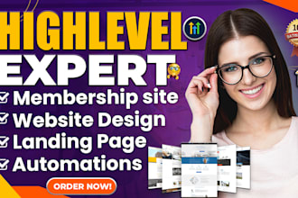 design gohighlevel websites for online course creators to grow sales, enrollment