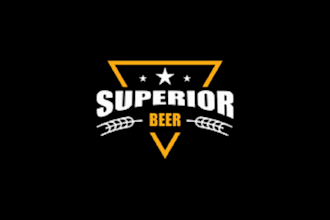 make commercial creative beer store logo