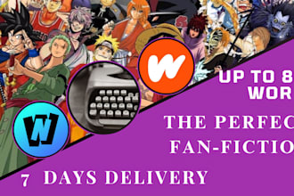 write you the perfect anime fanfiction in one day