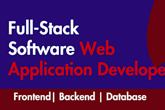 custom ai software, full stack web application developer, PHP website