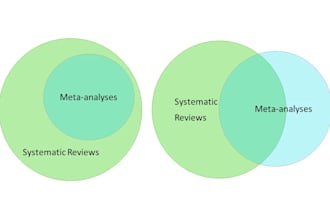 conduct systematic reviews and meta analysis, scoping and literature reviews