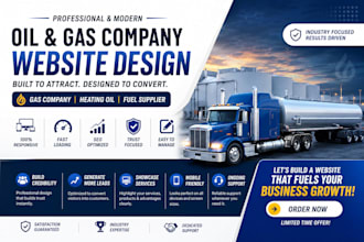 build oil and gas company website gas company website heating oil website