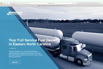 build oil and gas company website gas company website heating oil website