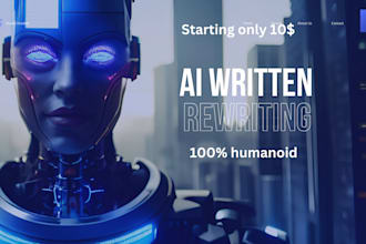 rewrite ai written articles