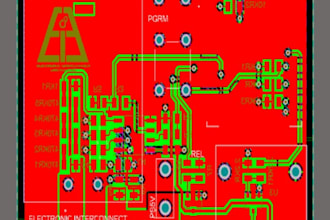 do pcb design, prototyping, production with firmware