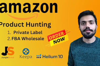conduct amazon fba product research to find profitable products