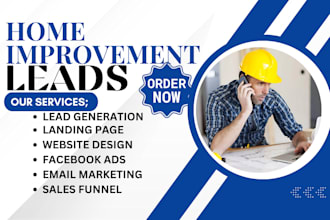 home improvement leads, website, home renovation leads, website home decor leads