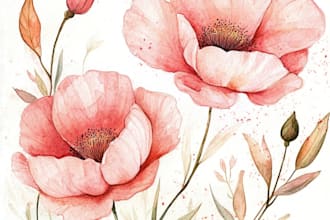 design watercolor seamless pattern for print fabric textile