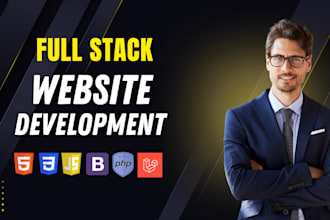 design responsive landing page website HTML css bootstrap5