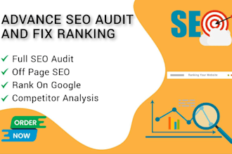 advance SEO audit and fix errors for better rankings