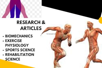 write your kinesiology scientific research