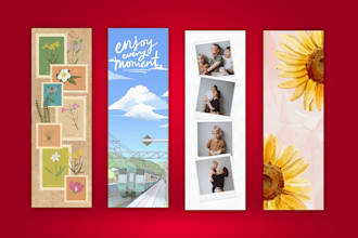 design creative printable custom bookmark