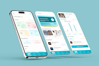 create stunning figma app UI and mobile app UI UX design