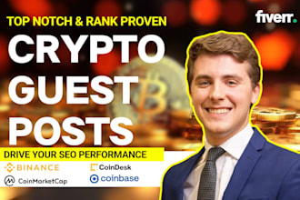 build crypto guest posts exclusive aeo powered backlinks