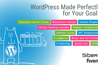 build a custom wordpress website with advanced functionality