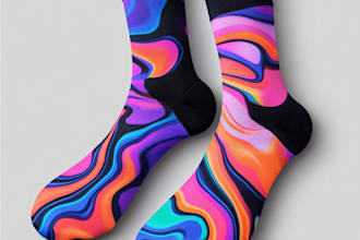 create unique socks design for your brand