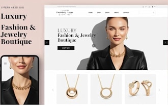 luxury jewelry website clothing shopify store,website boutique website fashion