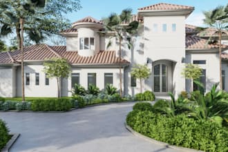 do interior and exterior design in sketchup, lumion renders