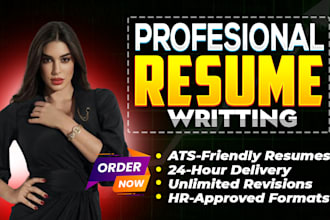 provide professional resume writing and cover letter