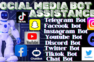 develop  facebook messenger marketplace bot ai instagram chatbot, telegram api