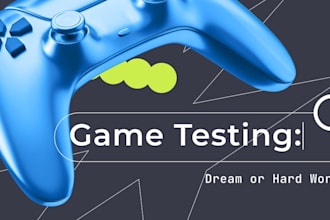 do game test, give feedback and review it