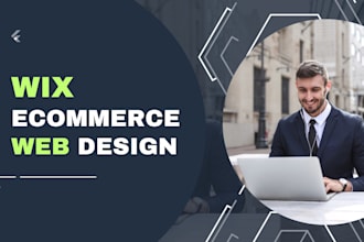 create wix ecommerce website and blog website