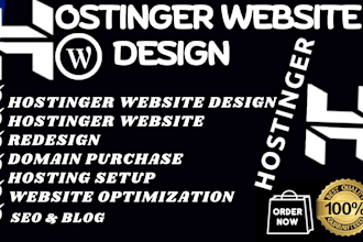 hostinger website design hostinger website redesign build hostinger