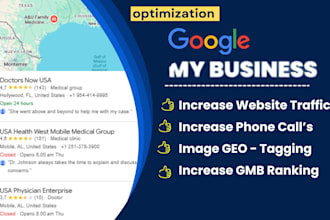 do local seo to rank your website and google my business profile