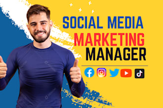 be your dedicated social media manager and digital marketing manager